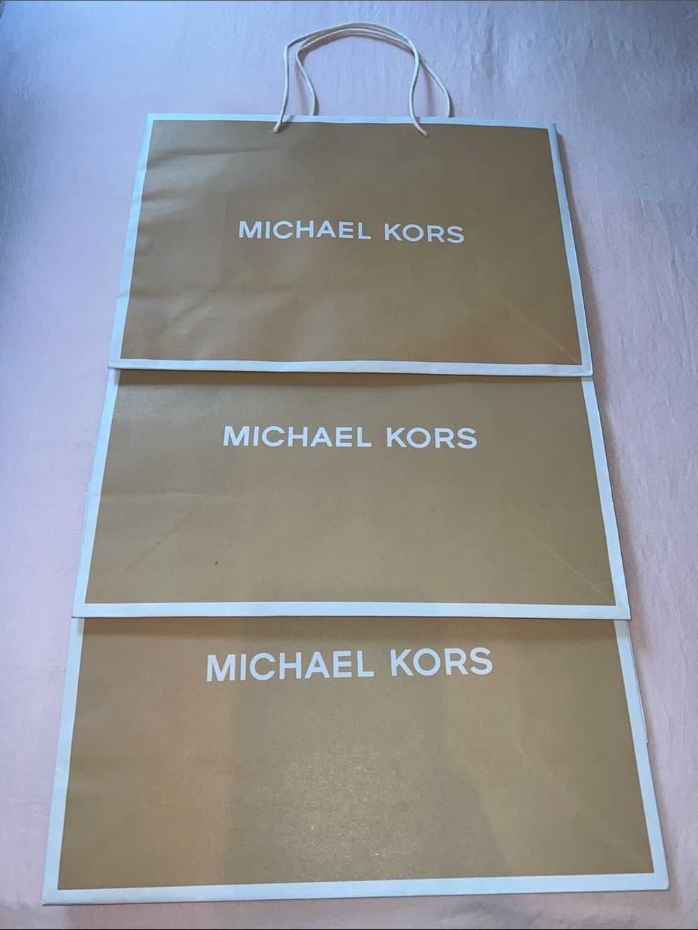 Michael Kors Medium Shopping Bags Trio